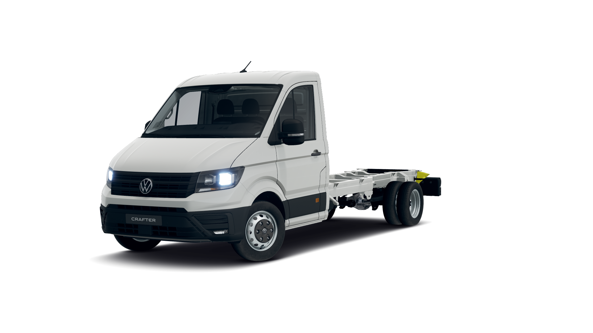 Volkswagen Crafter Chasis Cabina Simple Batalla Larga 2.0 TDI L4 RWD 120 kW (163 CV) 3.500