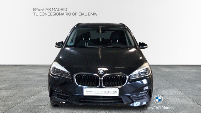 BMW Serie 2 216d Gran Tourer color Negro. Año 2021. 85KW(116CV). Diésel. En concesionario BYmyCAR Madrid - Alcalá de Madrid