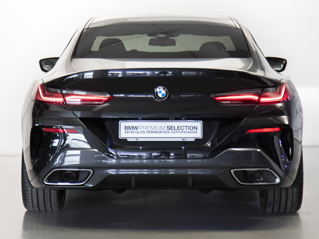 BMW Serie 8 840d Gran Coupe color Negro. Año 2021. 235KW(320CV). Diésel. En concesionario Fuenteolid de Valladolid
