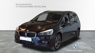 Fotos de BMW Serie 2 218d Gran Tourer color Negro. Año 2021. 110KW(150CV). Diésel. En concesionario BYmyCAR Madrid - Alcalá de Madrid
