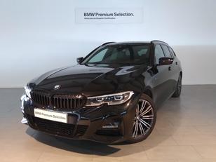 Fotos de BMW Serie 3 320d Touring color Negro. Año 2021. 140KW(190CV). Diésel. En concesionario Automotor Premium Velázquez - Málaga de Málaga