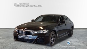 Fotos de BMW Serie 5 520e color Negro. Año 2022. 150KW(204CV). Híbrido Electro/Gasolina. En concesionario BYmyCAR Madrid - Alcalá de Madrid