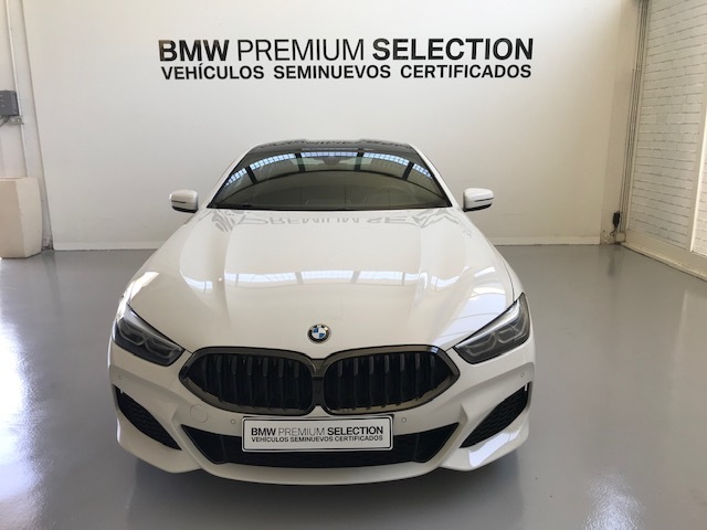 BMW Serie 8 840d Coupe color Blanco. Año 2020. 235KW(320CV). Diésel. En concesionario Lurauto Bizkaia de Vizcaya