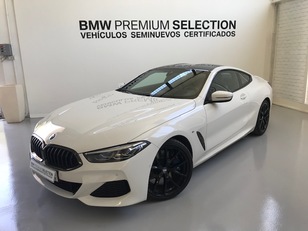 BMW Serie 8 840d Coupe color Blanco. Año 2020. 235KW(320CV). Diésel. 