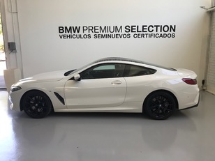 Fotos de BMW Serie 8 840d Coupe color Blanco. Año 2020. 235KW(320CV). Diésel. En concesionario Lurauto Gipuzkoa de Guipuzcoa