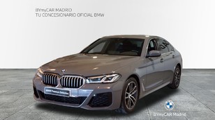 Fotos de BMW Serie 5 520d color Negro. Año 2022. 140KW(190CV). Diésel. En concesionario BYmyCAR Madrid - Alcalá de Madrid