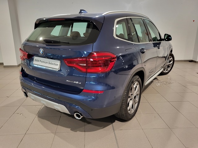 BMW X3 xDrive20d color Azul. Año 2018. 140KW(190CV). Diésel. En concesionario Autogotran S.A. de Huelva