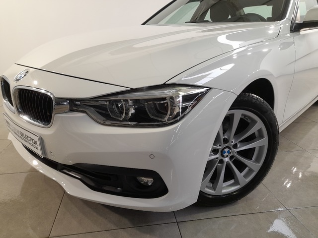 BMW Serie 3 318d color Blanco. Año 2018. 110KW(150CV). Diésel. En concesionario Movijerez S.A. S.L. de Cádiz