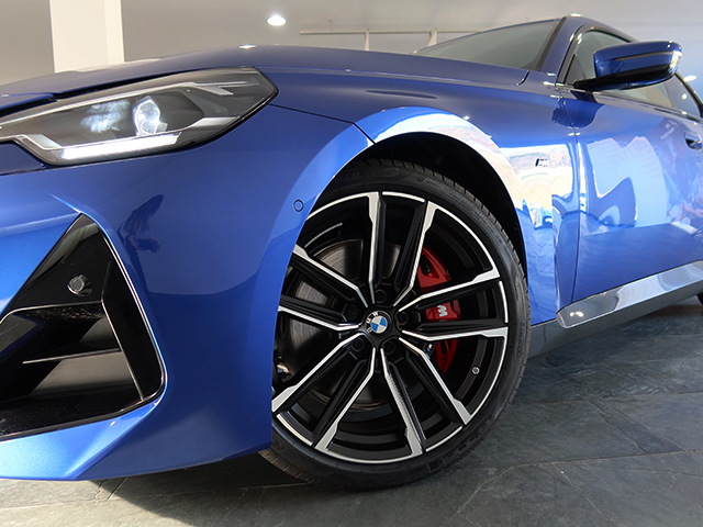 BMW Serie 2 220d Coupe color Azul. Año 2022. 140KW(190CV). Diésel. En concesionario Autogal de Ourense