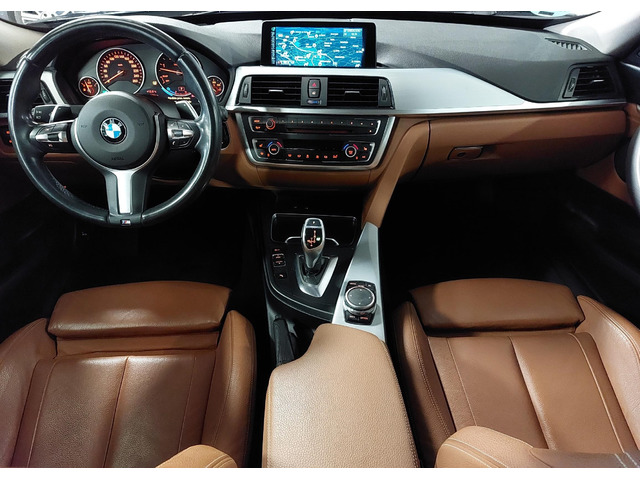 BMW Serie 3 330d Gran Turismo color Negro. Año 2015. 190KW(258CV). Diésel. En concesionario Automóviles Oviedo S.A. de Asturias