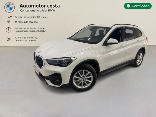 BMW X1 sDrive18i color Blanco. Año 2022. 103KW(140CV). Gasolina. En concesionario Automotor Costa, S.L.U. de Almería