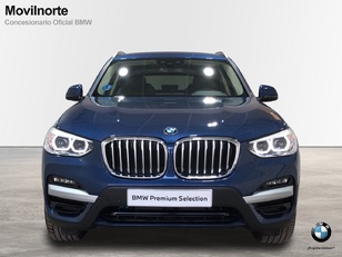 Fotos de BMW X3 xDrive30e color Azul. Año 2021. 215KW(292CV). Híbrido Electro/Gasolina. En concesionario Movilnorte Las Rozas de Madrid