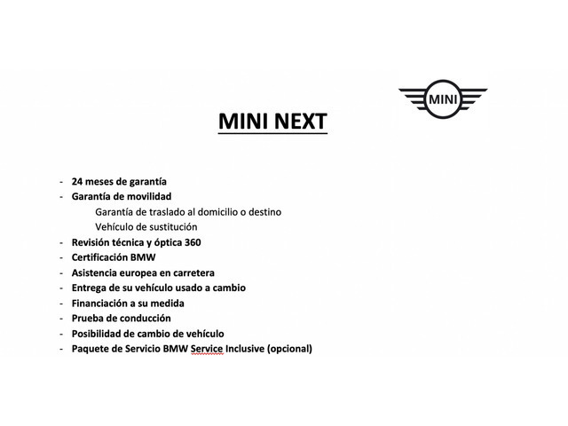 fotoG 9 del MINI MINI Countryman Cooper 100 kW (136 CV) 136cv Gasolina del 2019 en Cádiz