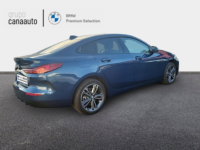 BMW Serie 2 218i Gran Coupe color Azul. Año 2022. 103KW(140CV). Gasolina. En concesionario RAC MAS MOTOR de Sta. C. Tenerife