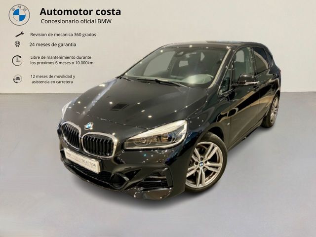 BMW Serie 2 218d Active Tourer color Negro. Año 2022. 110KW(150CV). Diésel. En concesionario Automotor Costa, S.L.U. de Almería