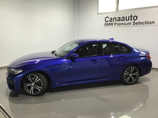 Fotos de BMW Serie 3 318d color Azul. Año 2019. 110KW(150CV). Diésel. En concesionario CANAAUTO - TACO de Sta. C. Tenerife
