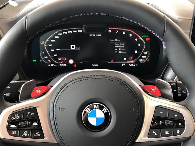 BMW M X3 M color Gris. Año 2023. 353KW(480CV). Gasolina. En concesionario Vehinter Getafe de Madrid