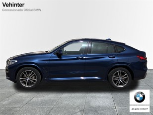 Fotos de BMW X4 xDrive25d color Azul. Año 2018. 170KW(231CV). Diésel. En concesionario Vehinter Aguacate de Madrid