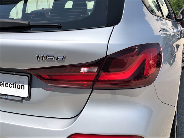 BMW Serie 1 116d color Gris Plata. Año 2019. 85KW(116CV). Diésel. En concesionario Vehinter Getafe de Madrid