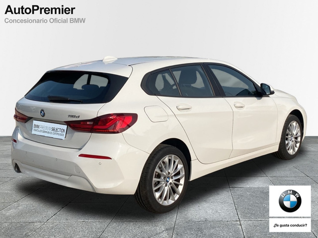 BMW Serie 1 116d color Blanco. Año 2020. 85KW(116CV). Diésel. En concesionario Auto Premier, S.A. - MADRID de Madrid