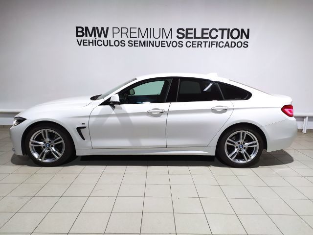 BMW Serie 4 420d Gran Coupe color Blanco. Año 2019. 140KW(190CV). Diésel. En concesionario Hispamovil Elche de Alicante