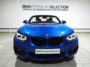 Fotos de BMW Serie 2 218d Cabrio color Azul. Año 2020. 110KW(150CV). Diésel. En concesionario Hispamovil Elche de Alicante