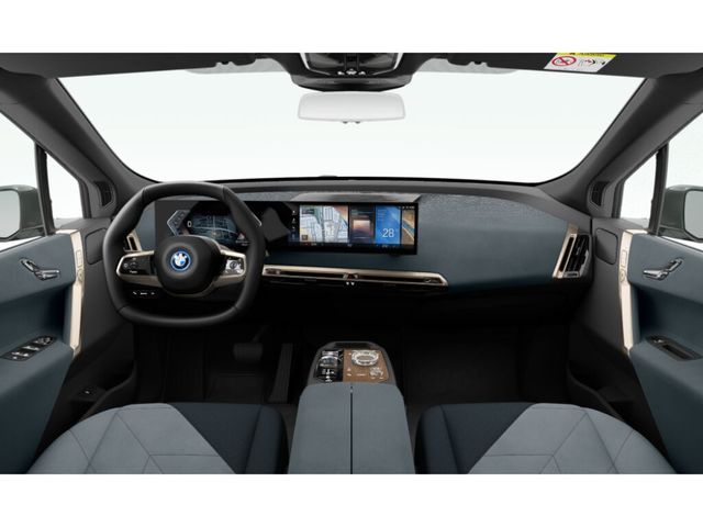 BMW iX xDrive40 color Gris. Año 2022. 240KW(326CV). Eléctrico. En concesionario Automóviles Oviedo S.A. de Asturias