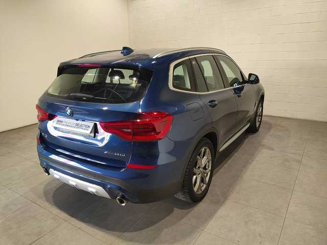 BMW X3 xDrive20d color Azul. Año 2019. 140KW(190CV). Diésel. En concesionario MOTOR MUNICH CADI SL-MANRESA de Barcelona