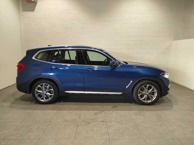 BMW X3 xDrive20d color Azul. Año 2019. 140KW(190CV). Diésel. En concesionario MOTOR MUNICH CADI SL-MANRESA de Barcelona