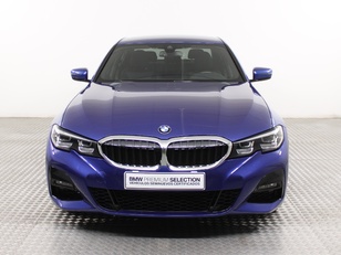 Fotos de BMW Serie 3 318d color Azul. Año 2021. 110KW(150CV). Diésel. En concesionario Augusta Aragon Ctra Logroño de Zaragoza