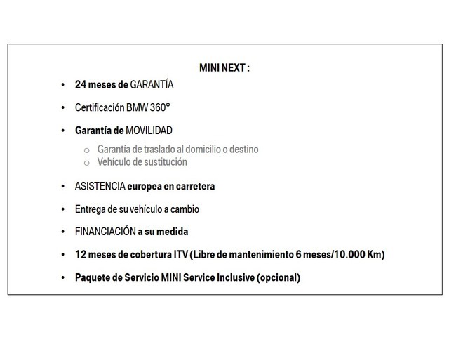 fotoG 9 del MINI MINI Clubman One 75 kW (102 CV) 102cv Gasolina del 2017 en Zaragoza