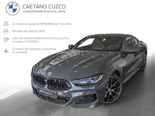 Fotos de BMW Serie 8 840i Coupe color Gris. Año 2022. 250KW(340CV). Gasolina. En concesionario Caetano Cuzco, Alcalá de Madrid