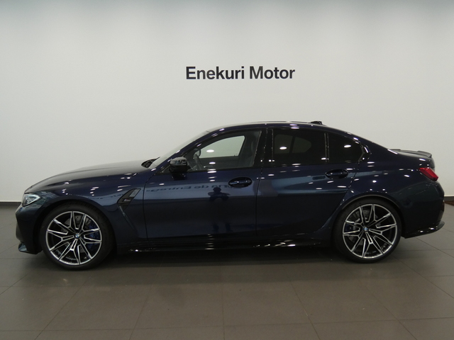 BMW M M3 Berlina Competition color Azul. Año 2021. 375KW(510CV). Gasolina. En concesionario Enekuri Motor de Vizcaya
