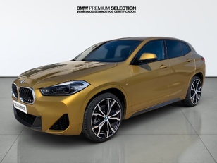 Fotos de BMW X2 sDrive18d color Oro. Año 2022. 110KW(150CV). Diésel. En concesionario Automotor Premium Viso - Málaga de Málaga