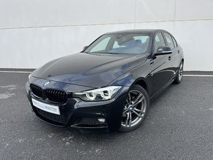 Fotos de BMW Serie 3 320i color Negro. Año 2019. 135KW(184CV). Gasolina. En concesionario Novomóvil Oleiros de Coruña