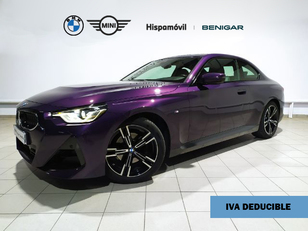Fotos de BMW Serie 2 220i Coupe color Violeta. Año 2022. 135KW(184CV). Gasolina. En concesionario Hispamovil Elche de Alicante