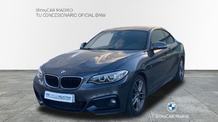 Fotos de BMW Serie 2 220d Coupe color Gris. Año 2016. 140KW(190CV). Diésel. En concesionario BYmyCAR Madrid - Alcalá de Madrid