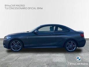 Fotos de BMW Serie 2 220d Coupe color Gris. Año 2016. 140KW(190CV). Diésel. En concesionario BYmyCAR Madrid - Alcalá de Madrid