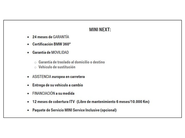 fotoG 9 del MINI MINI Countryman Cooper S E ALL4 162 kW (220 CV) 220cv Híbrido Electro/Gasolina del 2021 en Barcelona