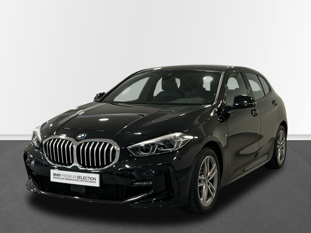 BMW Serie 1 116d color Negro. Año 2023. 85KW(116CV). Diésel. En concesionario Engasa S.A. de Valencia