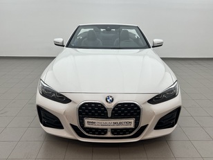 Fotos de BMW Serie 4 420d Cabrio color Blanco. Año 2022. 140KW(190CV). Diésel. En concesionario Augusta Aragon S.A. de Zaragoza
