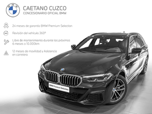 Fotos de BMW Serie 5 520d Touring color Negro. Año 2020. 140KW(190CV). Diésel. En concesionario Caetano Cuzco, Alcalá de Madrid