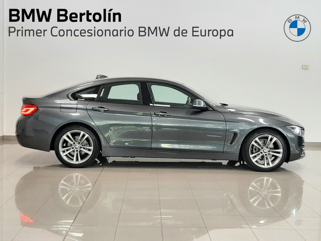BMW Serie 4 418d Gran Coupe color Gris. Año 2019. 110KW(150CV). Diésel. En concesionario Automoviles Bertolin, S.L. de Valencia