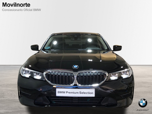 Fotos de BMW Serie 3 318d color Negro. Año 2020. 110KW(150CV). Diésel. En concesionario Movilnorte El Plantio de Madrid
