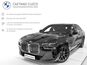 Fotos de BMW i7 xDrive60 color Negro. Año 2023. 400KW(544CV). Eléctrico. En concesionario Caetano Cuzco, Salvatierra de Madrid