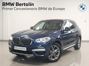 Fotos de BMW X3 xDrive20d color Azul. Año 2018. 140KW(190CV). Diésel. En concesionario Automoviles Bertolin, S.L. de Valencia
