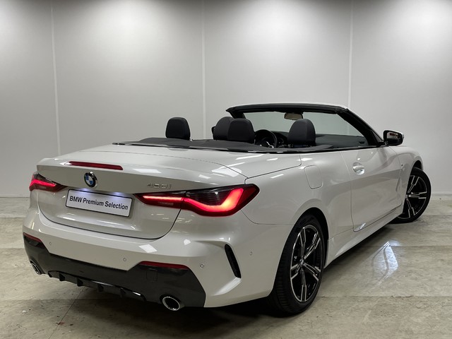 BMW Serie 4 420i Cabrio color Blanco. Año 2022. 135KW(184CV). Gasolina. En concesionario Maberauto de Castellón