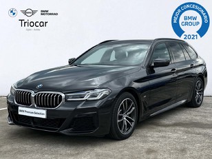 Fotos de BMW Serie 5 520d Touring color Gris. Año 2022. 140KW(190CV). Diésel. En concesionario Triocar Gijón (Bmw y Mini) de Asturias