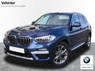 Fotos de BMW X3 xDrive20i color Azul. Año 2019. 135KW(184CV). Gasolina. En concesionario Vehinter Getafe de Madrid
