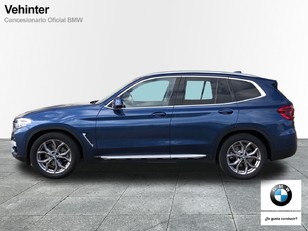 Fotos de BMW X3 xDrive20i color Azul. Año 2019. 135KW(184CV). Gasolina. En concesionario Vehinter Getafe de Madrid